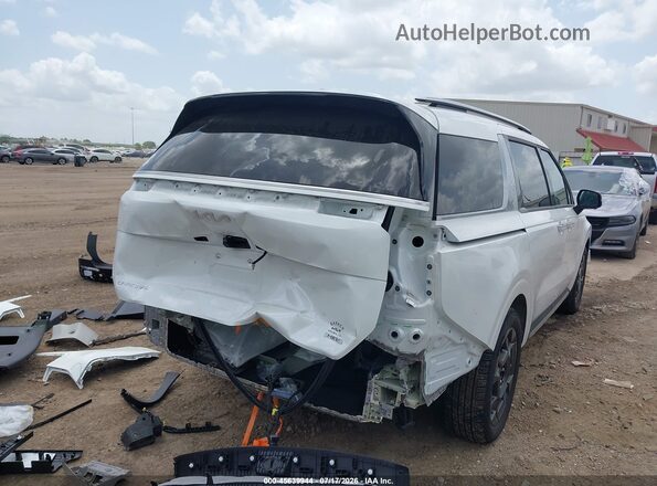 KNDNE5KA0S6064596 2025 KIA CARNIVAL MPV HYBRID White Widok z przodu