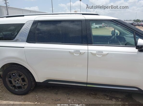 KNDNE5KA0S6064596 2025 KIA CARNIVAL MPV HYBRID White Widok wnętrza 360 stopni