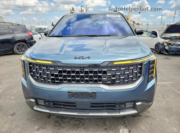 KNDNE5KA1T6087399 2026 KIA CARNIVAL Blue Вид спереду