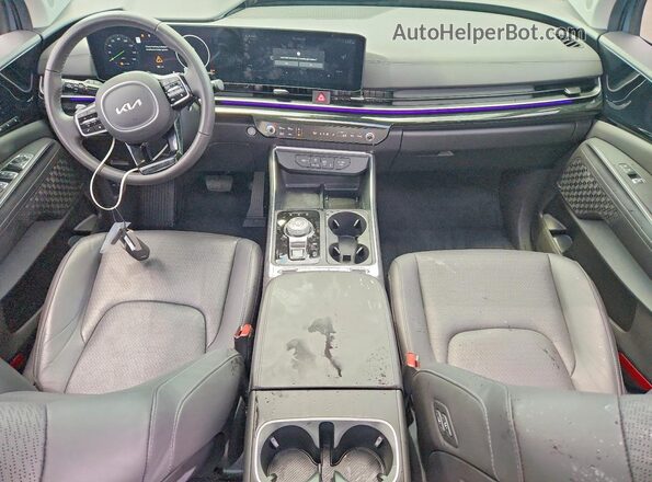 KNDNE5KA1T6087399 2026 KIA CARNIVAL Blue Вид панелі приладів
