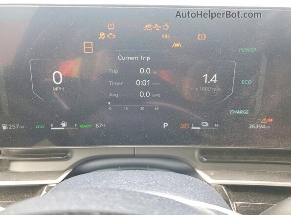 KNDNE5KA3S6035271 2025 KIA CARNIVAL Black Вид щитка приладів