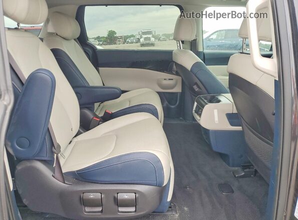 KNDNE5KA3S6035271 2025 KIA CARNIVAL Black Вид задніх сидінь