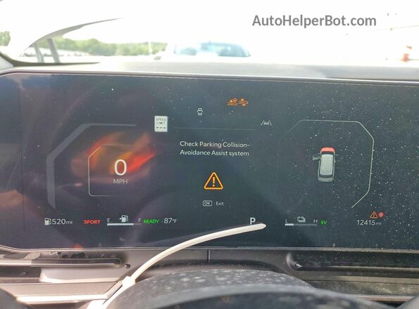 KNDNE5KA3T6116739 2026 KIA CARNIVAL Gray Вид щитка приладів