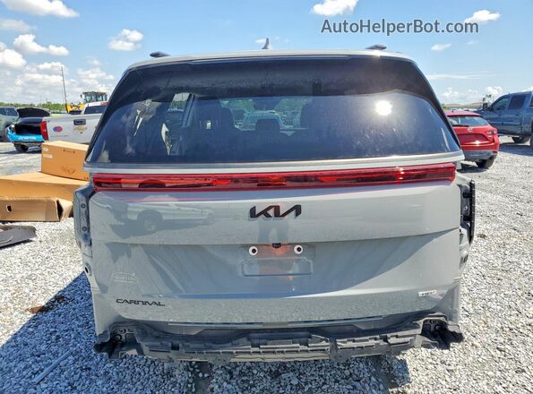 KNDNE5KA5S6065002 2025 KIA CARNIVAL Gray Вид ззаду