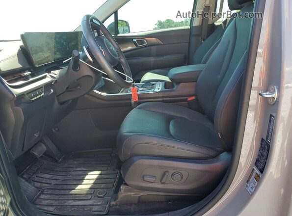 KNDNE5KA5S6065002 2025 KIA CARNIVAL Gray Вид салону спереду