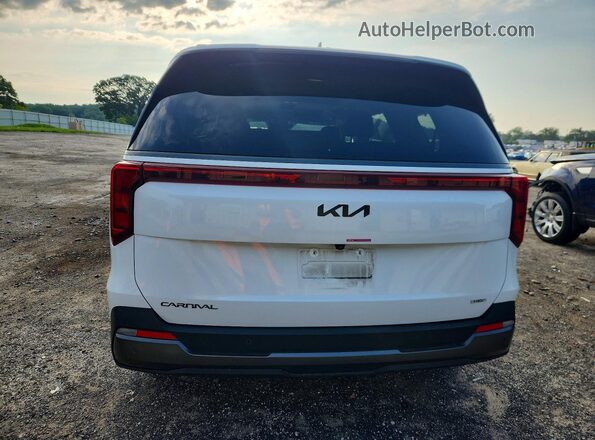 KNDNE5KA6S6034244 2025 KIA CARNIVAL White Вид ззаду