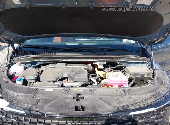 KNDNE5KA6T6099371 2026 KIA CARNIVAL MPV HYBRID Gray Rear view