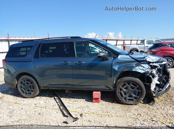KNDNE5KA6T6099371 2026 KIA CARNIVAL MPV HYBRID Gray Rear interior view