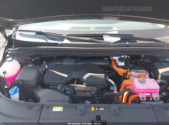 KNDNE5KA7T6115481 2026 KIA CARNIVAL MPV HYBRID Gray Вид ззаду