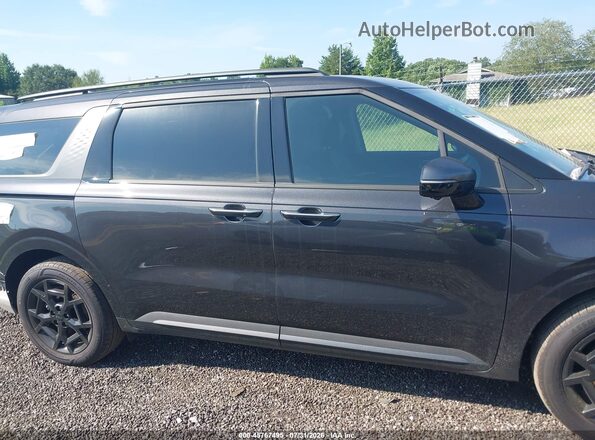 KNDNE5KA7T6115481 2026 KIA CARNIVAL MPV HYBRID Gray Вид задньої частини салону