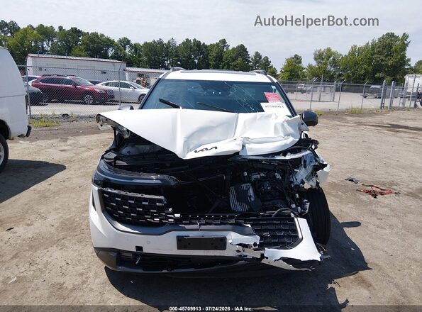 KNDNE5KA8S6067567 2025 KIA CARNIVAL MPV HYBRID White ხელსაწყოთა პანელის ხედი