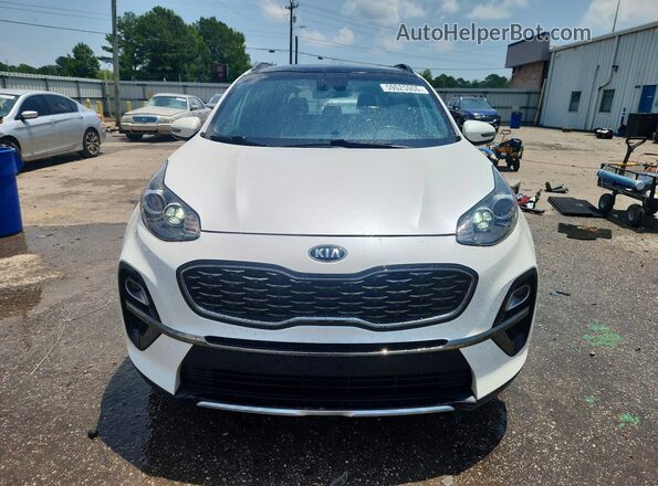 KNDP63AC0L7771626 2020 KIA SPORTAGE Белый Вид спереди