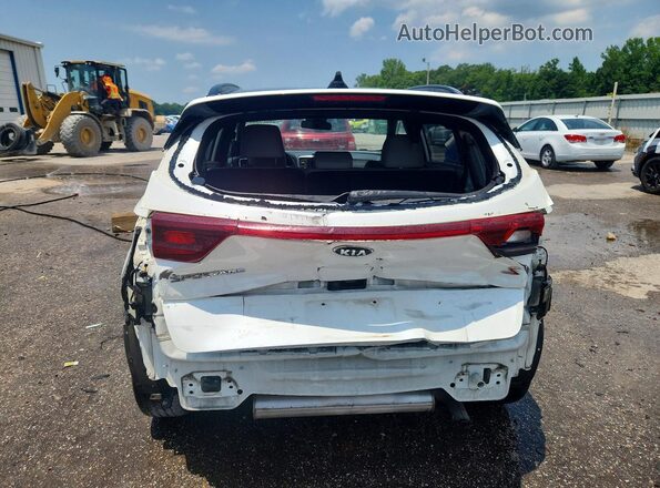 KNDP63AC0L7771626 2020 KIA SPORTAGE Белый Вид сзади