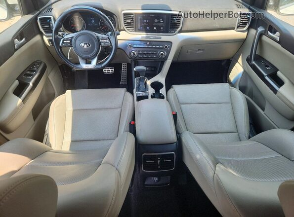 KNDP63AC0L7771626 2020 KIA SPORTAGE Белый Вид панели приборов