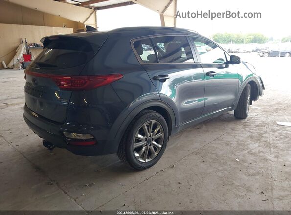 KNDP63AC0M7883960 2021 KIA SPORTAGE Blue Հետևի աջ