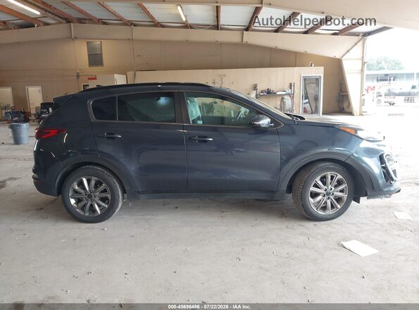 KNDP63AC0M7883960 2021 KIA SPORTAGE Blue Սալոնի հետևի տեսք