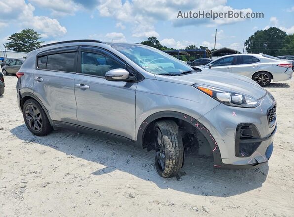 KNDP63AC0M7918271 2021 KIA SPORTAGE Silver Front right