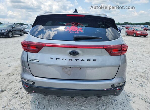 KNDP63AC0M7918271 2021 KIA SPORTAGE Silver Rear view