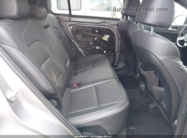 KNDP63AC0N7012283 2022 KIA SPORTAGE Gray Widok naklejki z numerem VIN