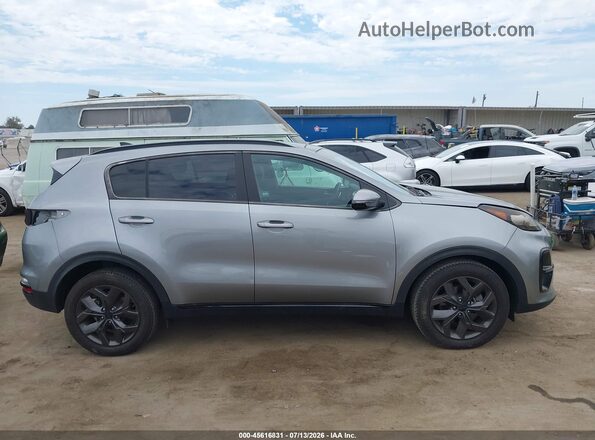 KNDP63AC0N7012283 2022 KIA SPORTAGE Gray Widok wnętrza 360 stopni