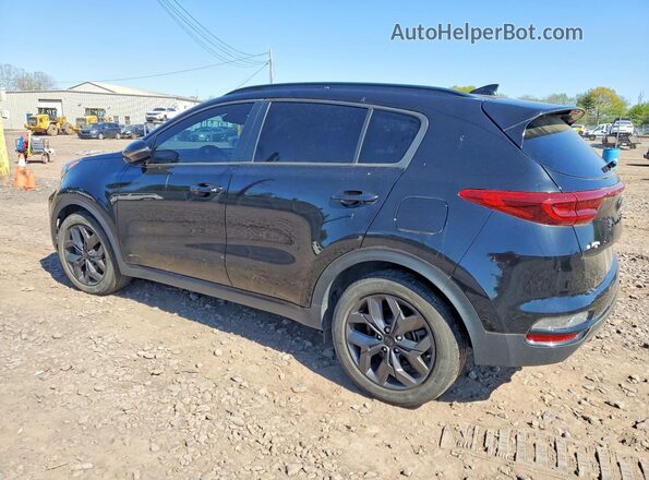KNDP63AC1M7889167 2021 KIA SPORTAGE Black Tył lewy