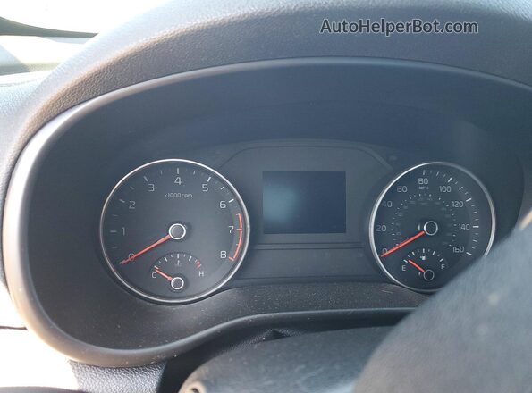 KNDP63AC1M7889167 2021 KIA SPORTAGE Black Widok zestawu wskaźników