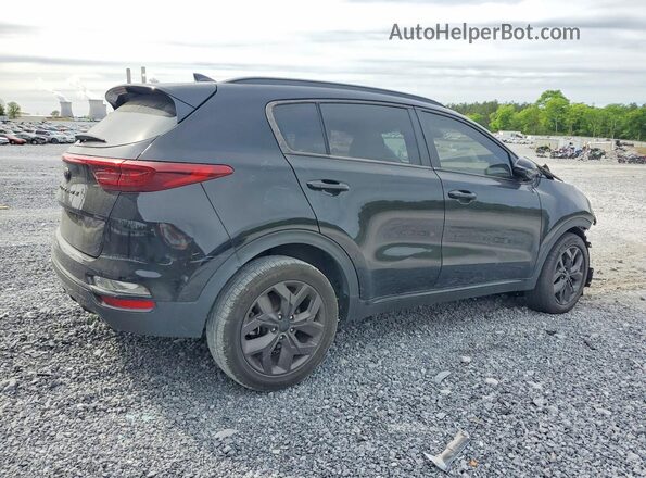KNDP63AC1N7020926 2022 KIA SPORTAGE Black უკანა მარჯვენა
