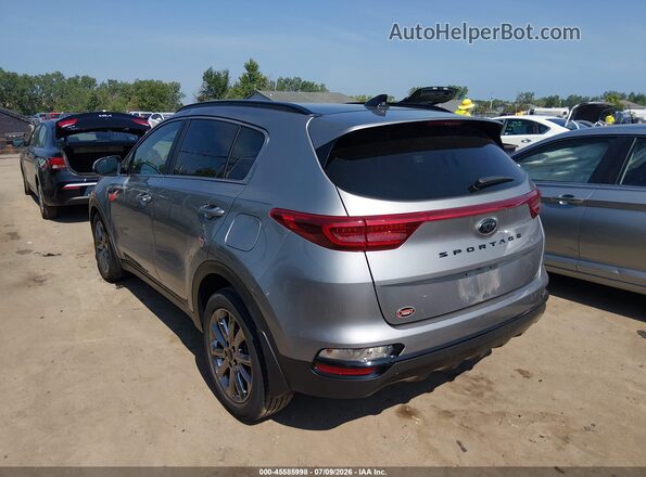 KNDP63AC2M7934777 2021 KIA SPORTAGE Gray უკანა მარცხენა