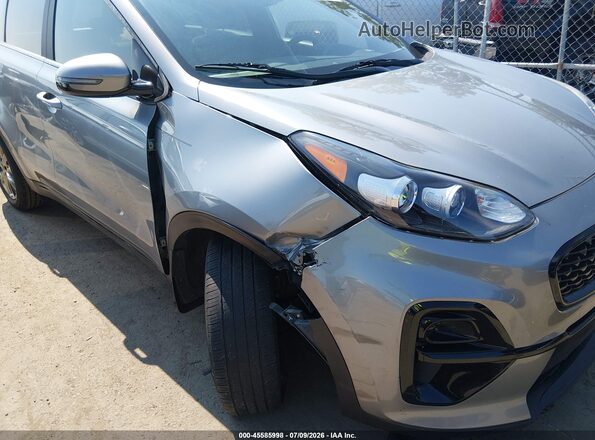 KNDP63AC2M7934777 2021 KIA SPORTAGE Gray წინა ხედი