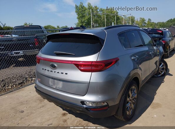 KNDP63AC2M7934777 2021 KIA SPORTAGE Gray უკანა მარჯვენა
