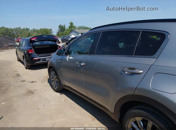 KNDP63AC2M7934777 2021 KIA SPORTAGE Gray სალონის 360-გრადუსიანი ხედი