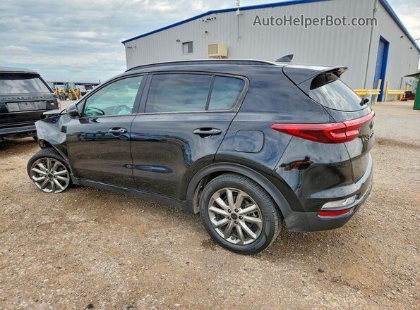 KNDP63AC2N7014388 2022 KIA SPORTAGE Черный Задняя левая четверть