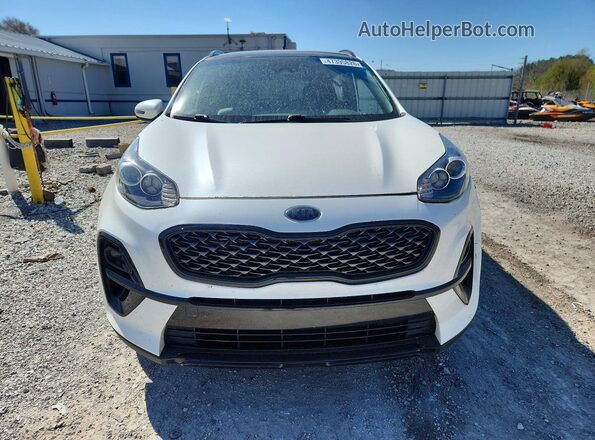 KNDP63AC2N7959793 2022 KIA SPORTAGE Белый Вид спереди