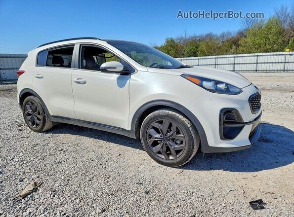 KNDP63AC2N7959793 2022 KIA SPORTAGE Белый Передняя правая четверть