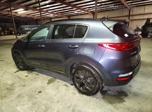 KNDP63AC3L7774391 2020 KIA SPORTAGE Charcoal Trasero izquierdo