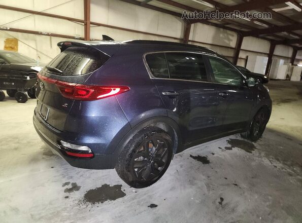 KNDP63AC3L7774391 2020 KIA SPORTAGE Charcoal Trasero derecho