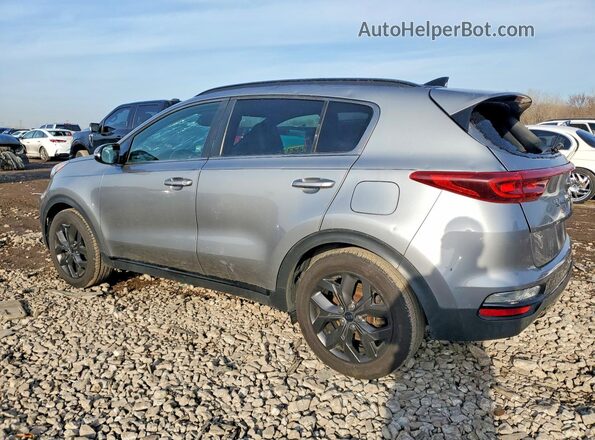 KNDP63AC3M7866859 2021 KIA SPORTAGE Gray Tył lewy