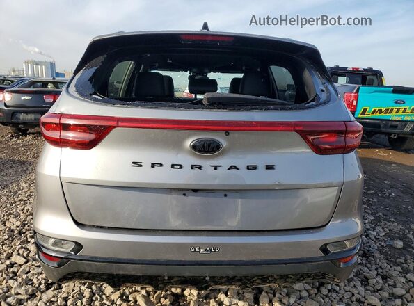 KNDP63AC3M7866859 2021 KIA SPORTAGE Gray Widok z tyłu