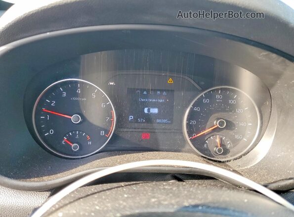 KNDP63AC3M7866859 2021 KIA SPORTAGE Gray Widok zestawu wskaźników