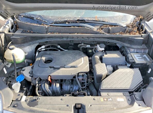 KNDP63AC3M7866859 2021 KIA SPORTAGE Gray Widok komory silnika