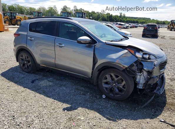 KNDP63AC4L7635614 2020 KIA SPORTAGE Gray Front right