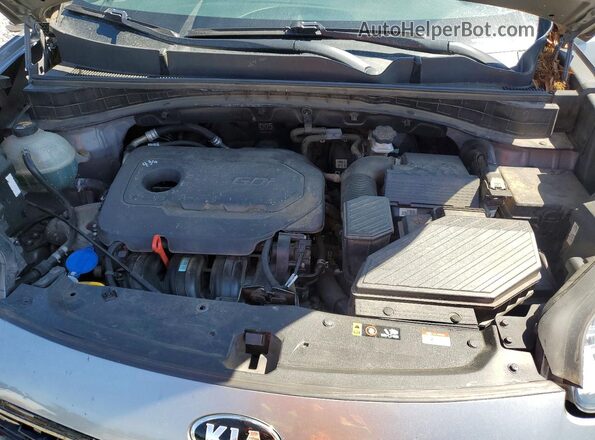 KNDP63AC4L7635614 2020 KIA SPORTAGE Gray Rear interior view