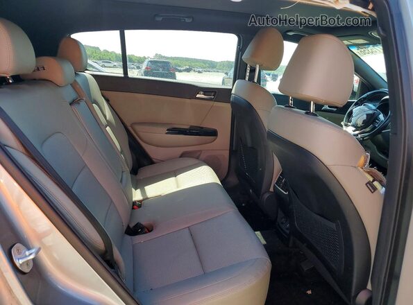 KNDP63AC4L7635614 2020 KIA SPORTAGE Gray Rear seats view