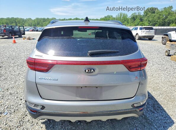 KNDP63AC4L7635614 2020 KIA SPORTAGE Gray Rear view