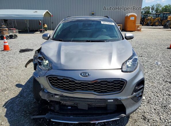 KNDP63AC4L7635614 2020 KIA SPORTAGE Gray Front view