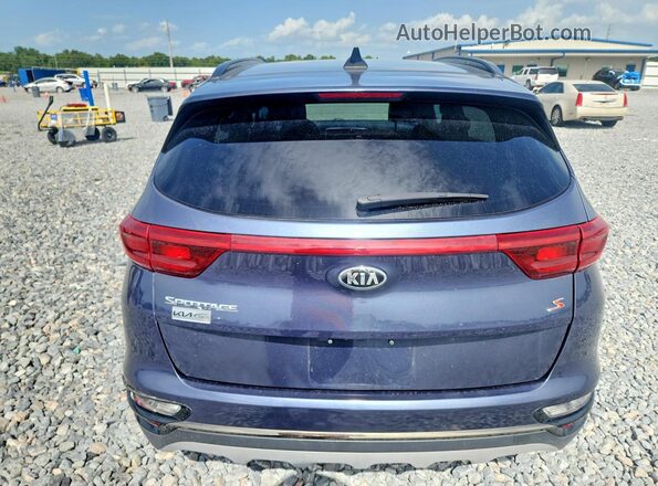 KNDP63AC4L7677507 2020 KIA SPORTAGE Teal უკანა ხედი