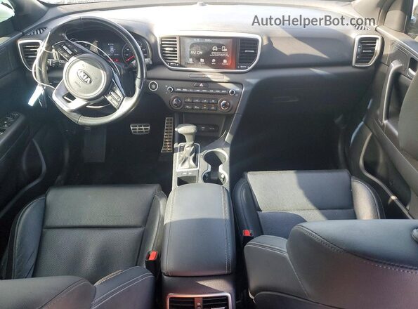 KNDP63AC4L7677507 2020 KIA SPORTAGE Teal წინა პანელის ხედი