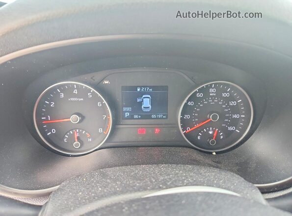 KNDP63AC4L7677507 2020 KIA SPORTAGE Teal ხელსაწყოთა პანელის ხედი