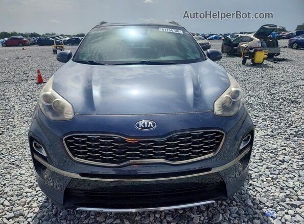 KNDP63AC4L7677507 2020 KIA SPORTAGE Teal წინა ხედი