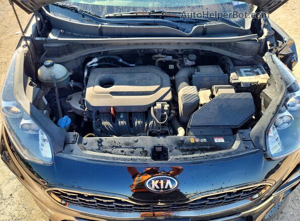 KNDP63AC4M7846314 2021 KIA SPORTAGE Black Vista interior trasera
